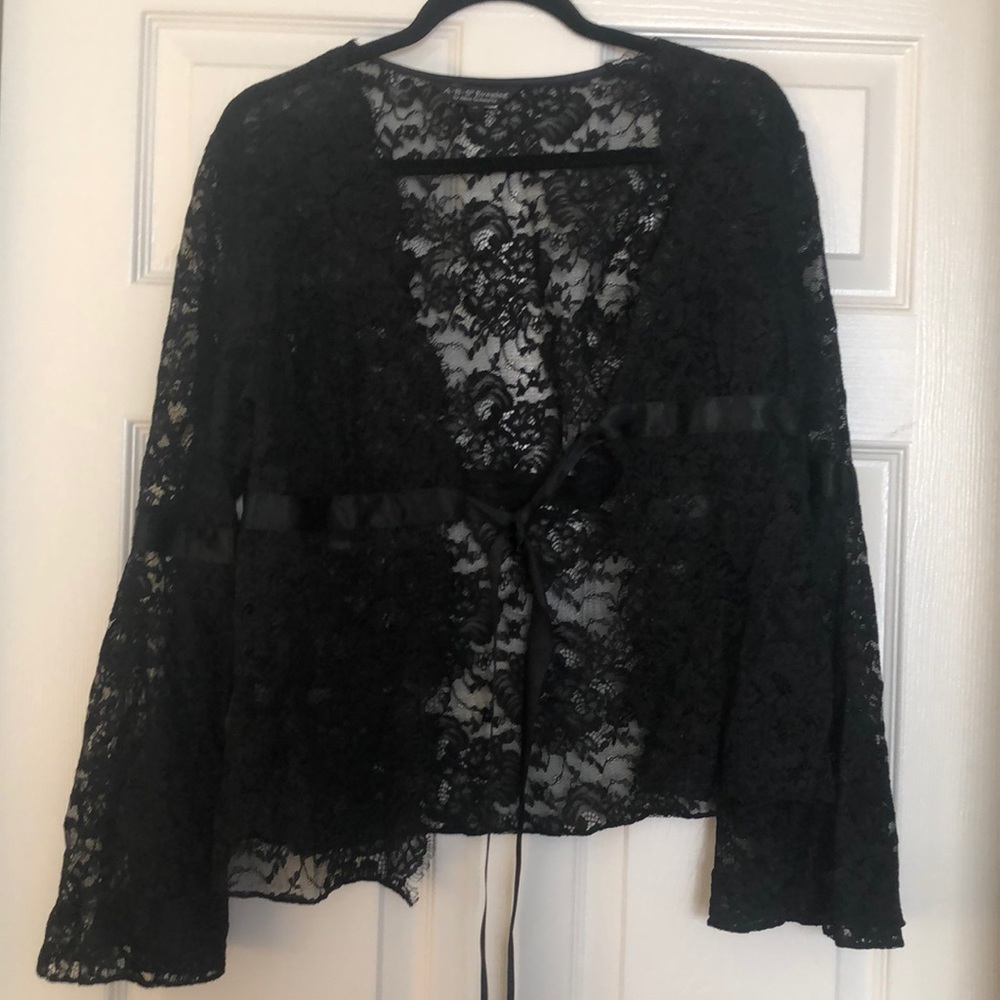 ABS evening lace blouse